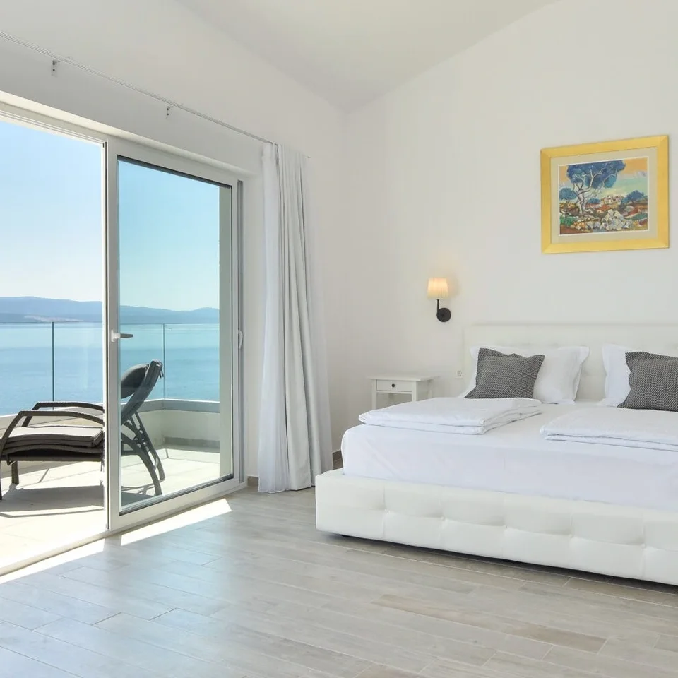 Villa BLUE DREAM bedroom and living spaces