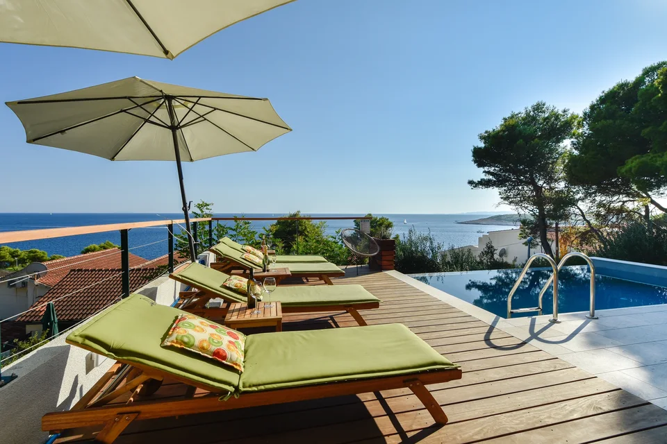 Villa HVAR private pool and sea view